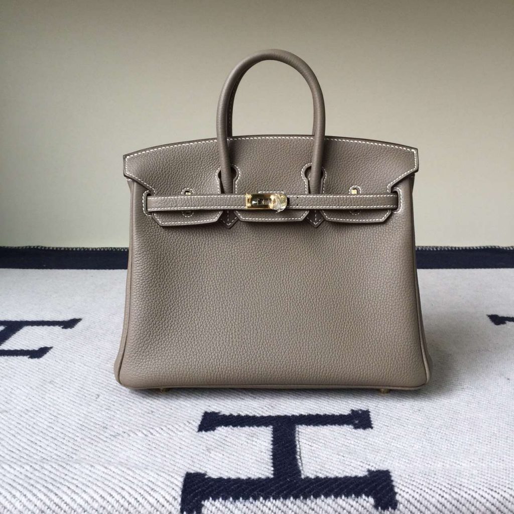 Wholesale Hermes C Etoupe Grey Togo Leather Birkin Bag Cm H